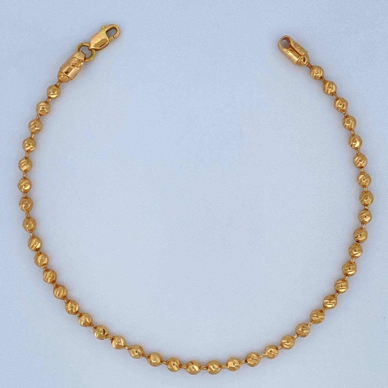 Pulso Militar 6.4gr / 21cm / Oro 18K $