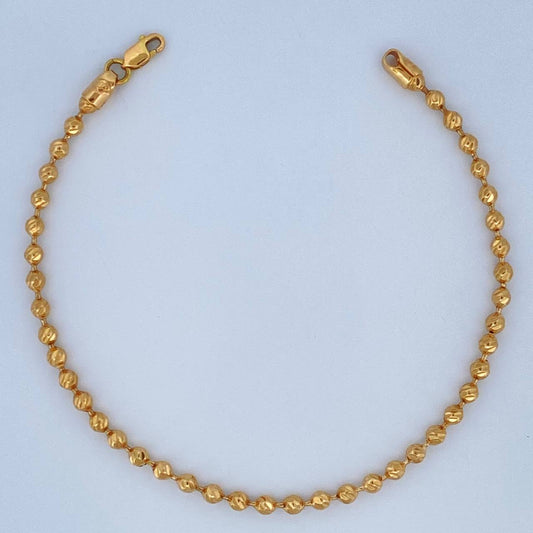 Pulso Militar 6.1gr / 19.5cm / Oro 18K $