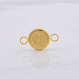 Herraje Corona 0.35g / 1.5cm Oro Amarillo 18K