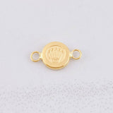Herraje Corona 0.35g / 1.5cm Oro Amarillo 18K