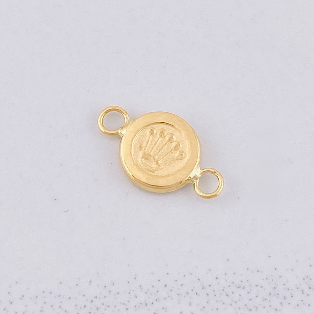 Herraje Corona 0.35g / 1.5cm Oro Amarillo 18K