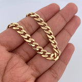 Pulso Cubano 9.05gr / 20.3cm / 5.9mm Oro Amarillo Nac.Esp. 18K &