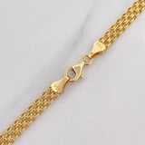 Cadena China 6.35 g / 45 cm / 4.5 mm Oro Amarillo 18K