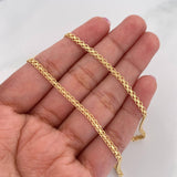 Cadena China 8.85 g / 61 cm / 2.4 mm Oro Amarillo 18K