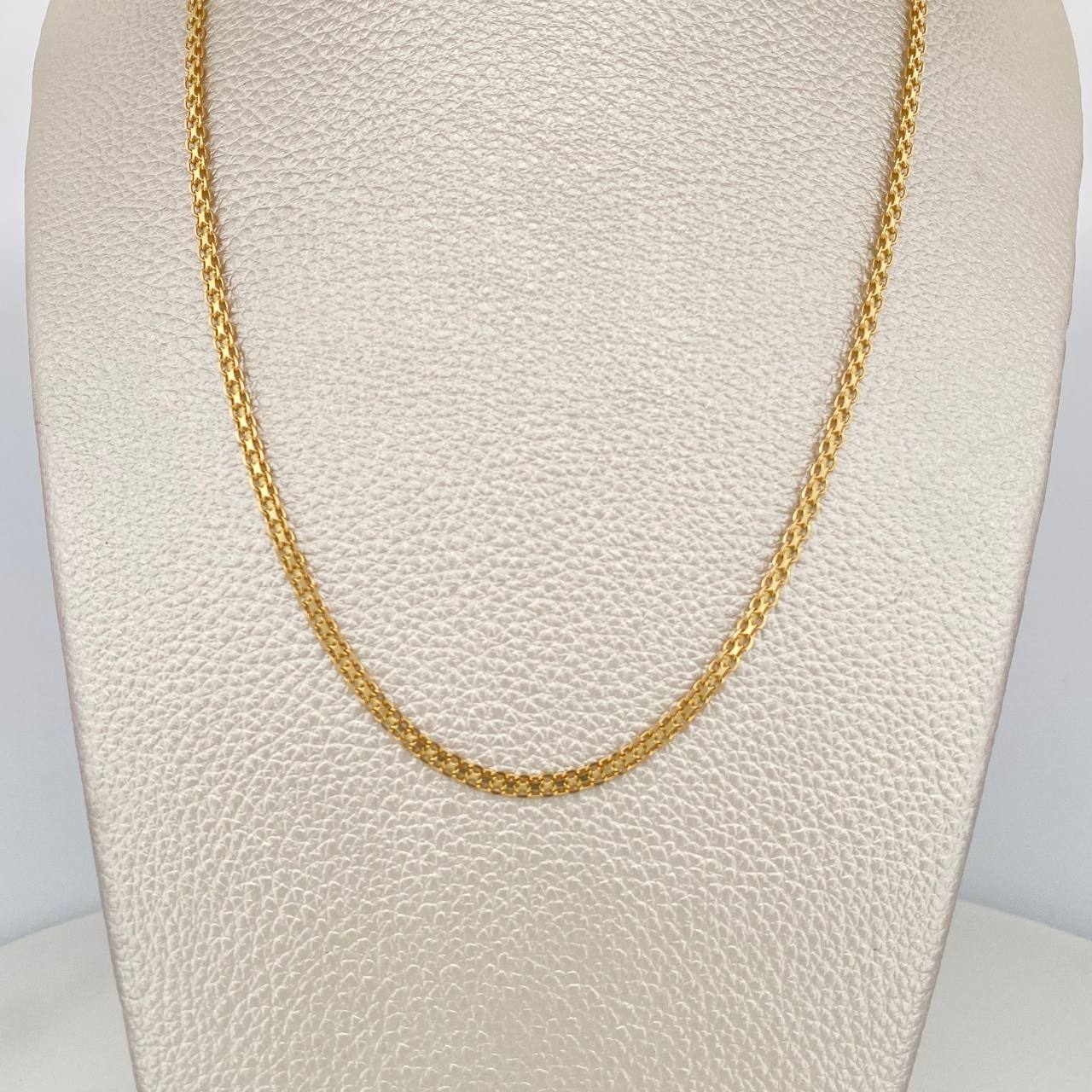 Cadena China 8.85 g / 61 cm / 2.4 mm Oro Amarillo 18K