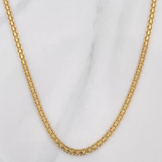 Cadena China 8.85 g / 61 cm / 2.4 mm Oro Amarillo 18K