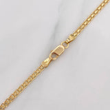 Cadena China 8.85 g / 61 cm / 2.4 mm Oro Amarillo 18K