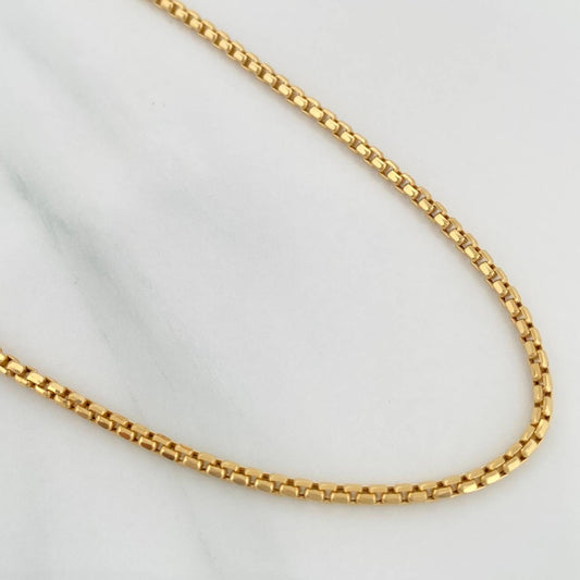 Cadena Veneciana 4.8 g / 45 cm / 1.8 mm Oro Amarillo 18K