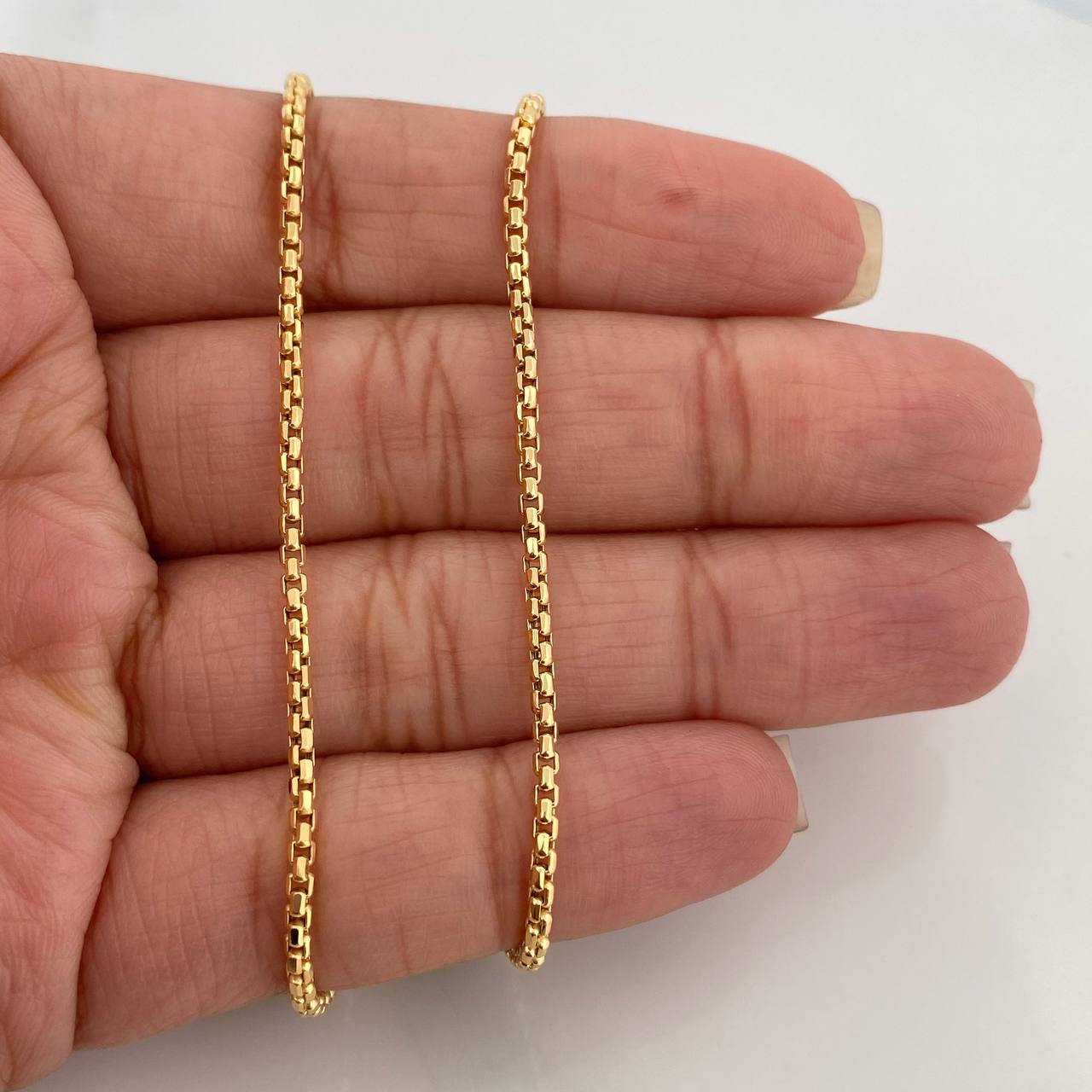 Cadena Veneciana 4.9 g / 45 cm / 2.1 mm Oro Amarillo 18K