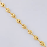 Tobillera GC 3.4g / 24.5cm / 4.5mm Oro Amarillo 18K