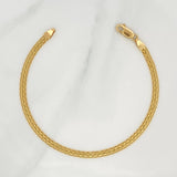 Pulso Chino 4.8 g / 4.8 cm / 3.8 mm Oro Amarillo 18K