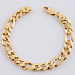 Pulso Figaro 7.3gr / 15.5cm / 6.8mm Oro Amarillo 18K