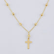 Rosario Cruz Lisa 3.2 g / 45.6 cm / 3 mm Oro Amarillo 18K