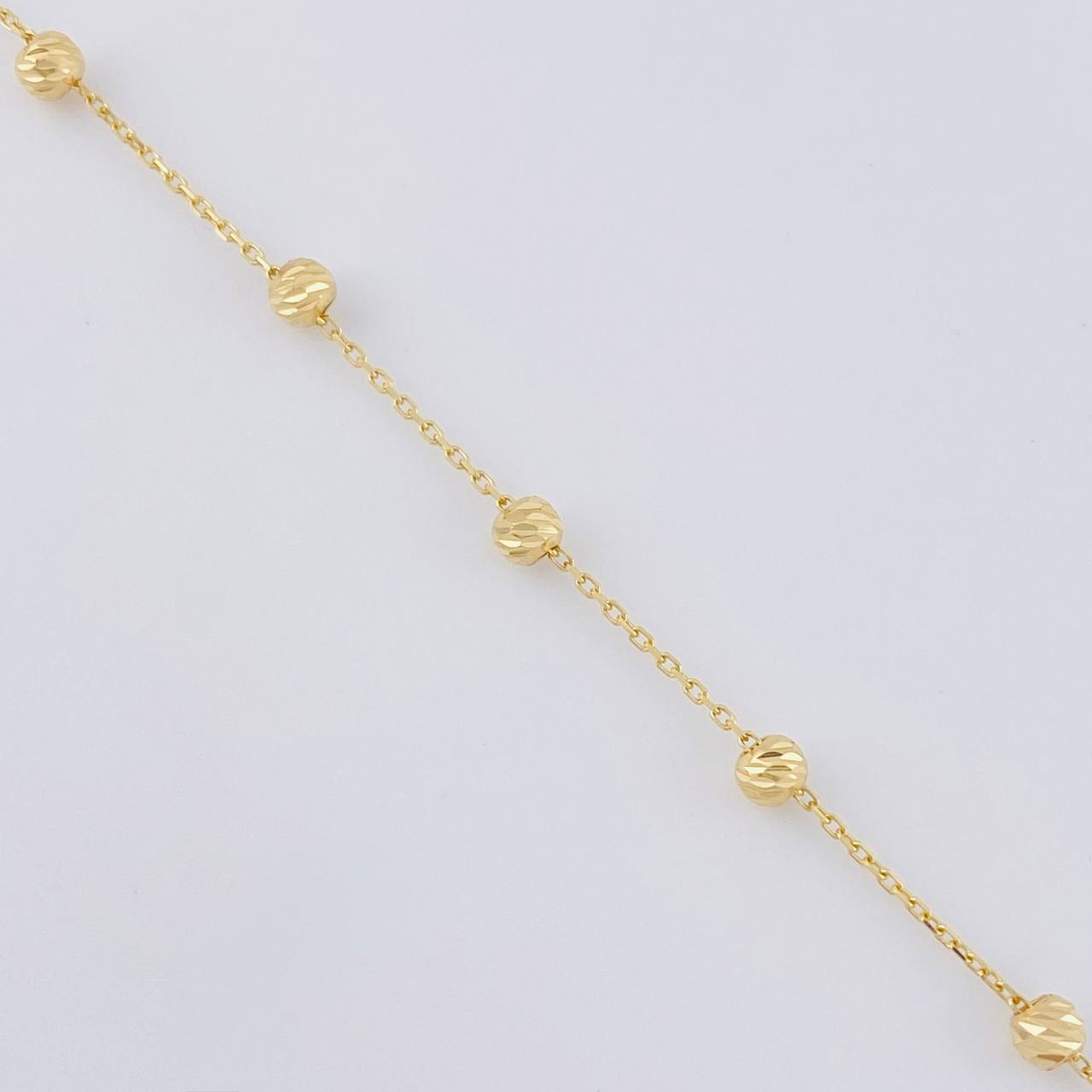 Rosario Cruz Lisa 3.2 g / 45.6 cm / 3 mm Oro Amarillo 18K