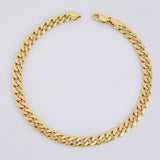 Pulso Cubano 5.95 g / 20.2 cm / 4.9 mm Oro Amarillo 18K