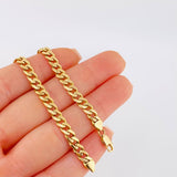 Pulso Cubano 5.95 g / 20.2 cm / 4.9 mm Oro Amarillo 18K
