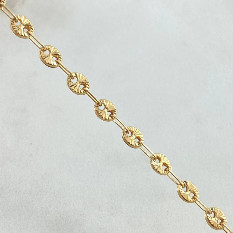 Tobillera GC 4.45gr / 25.5cm / Oro 18K ©