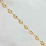 Tobillera GC 4.45gr / 25.5cm / Oro 18K ©
