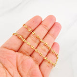 Cadena GC 5.6g / 50cm / 3.4mm Oro Amarillo 18K