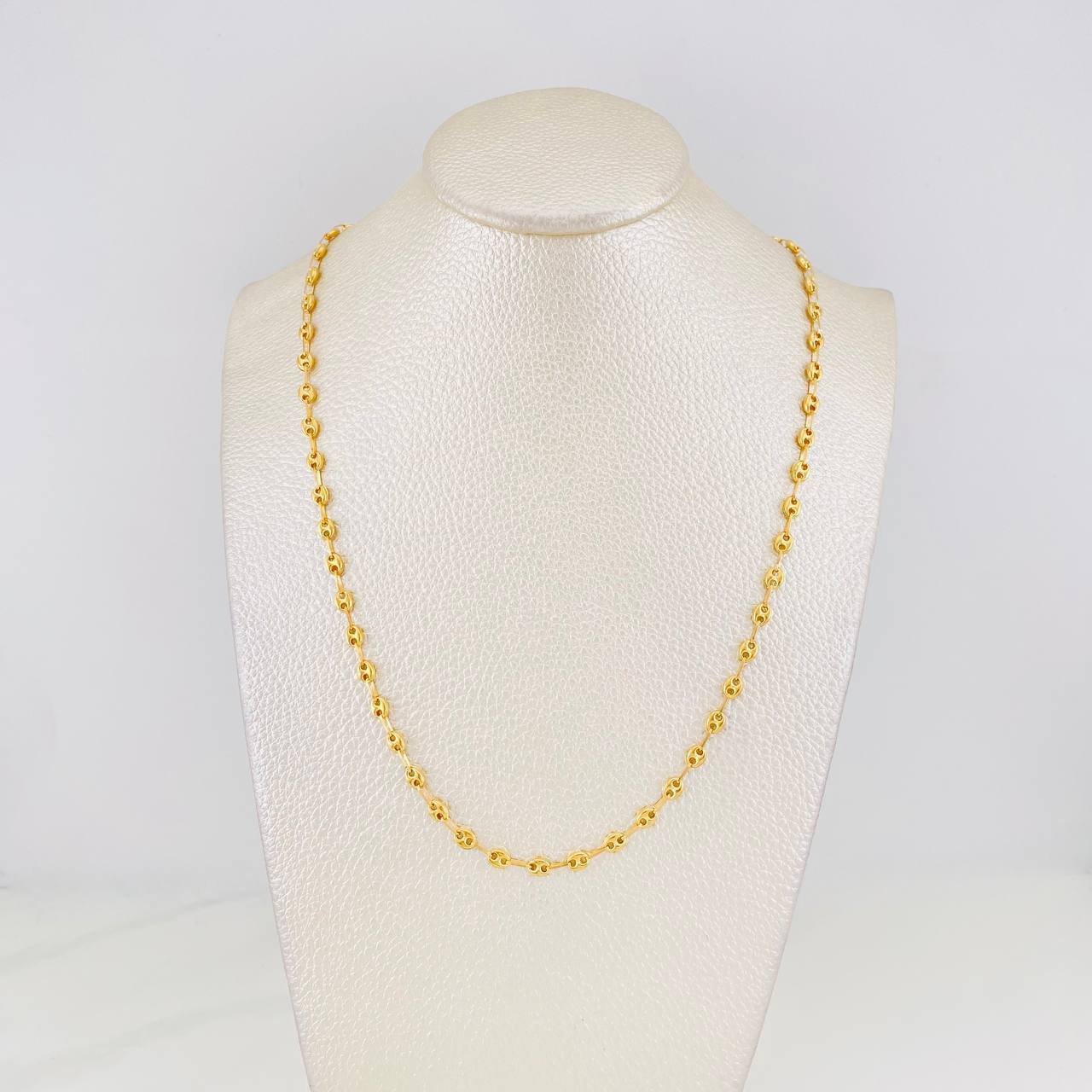 Cadena GC 5.6g / 50cm / 3.4mm Oro Amarillo 18K