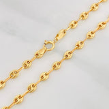 Cadena GC 4.4g / 45cm / 3mm Oro Amarillo 18K