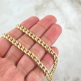 Cadena Cubana 78.65gr / 70cm / Nac.Esp. Oro 18K ©