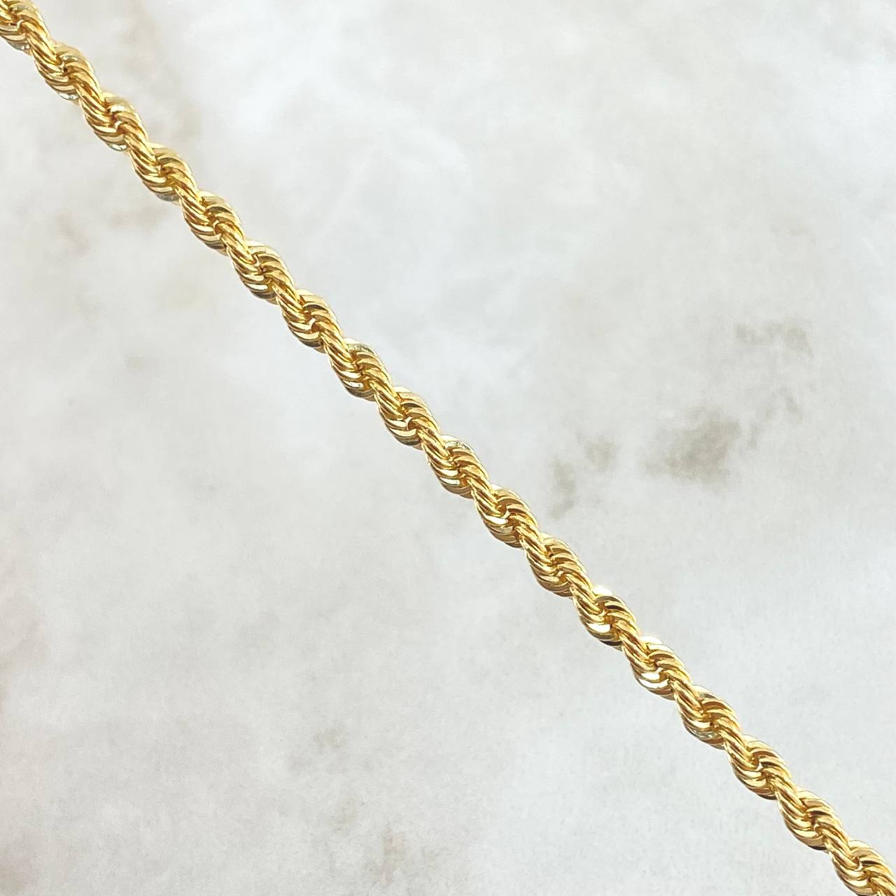 Pulso Lazo 2.95gr / 19cm / 3.3mm Oro Amarillo +3 18K