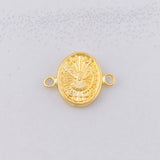 Herraje Espíritu Santo 0.4g / 1.4cm Oro Amarillo 18K