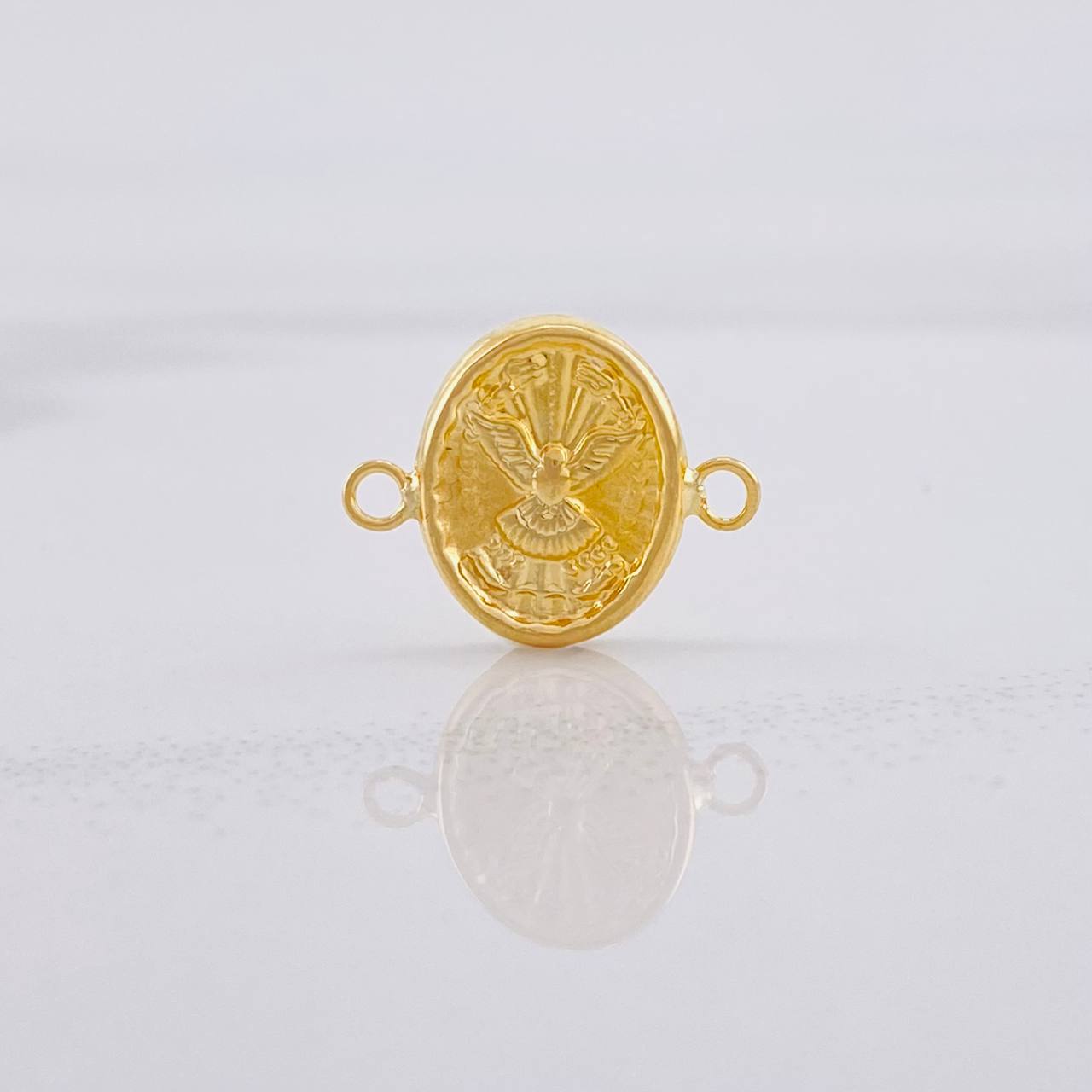 Herraje Espíritu Santo 0.4g / 1.4cm Oro Amarillo 18K