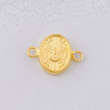 Herraje Espíritu Santo 0.35g / 1.4cm Oro Amarillo 18K