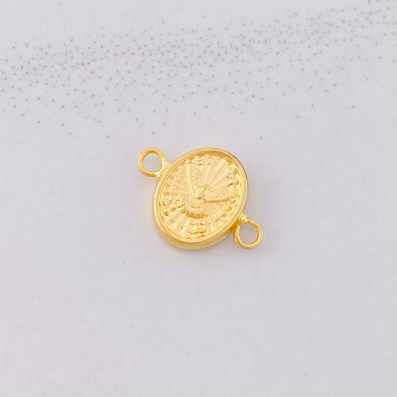 Herraje Espíritu Santo 0.35g / 1.4cm Oro Amarillo 18K