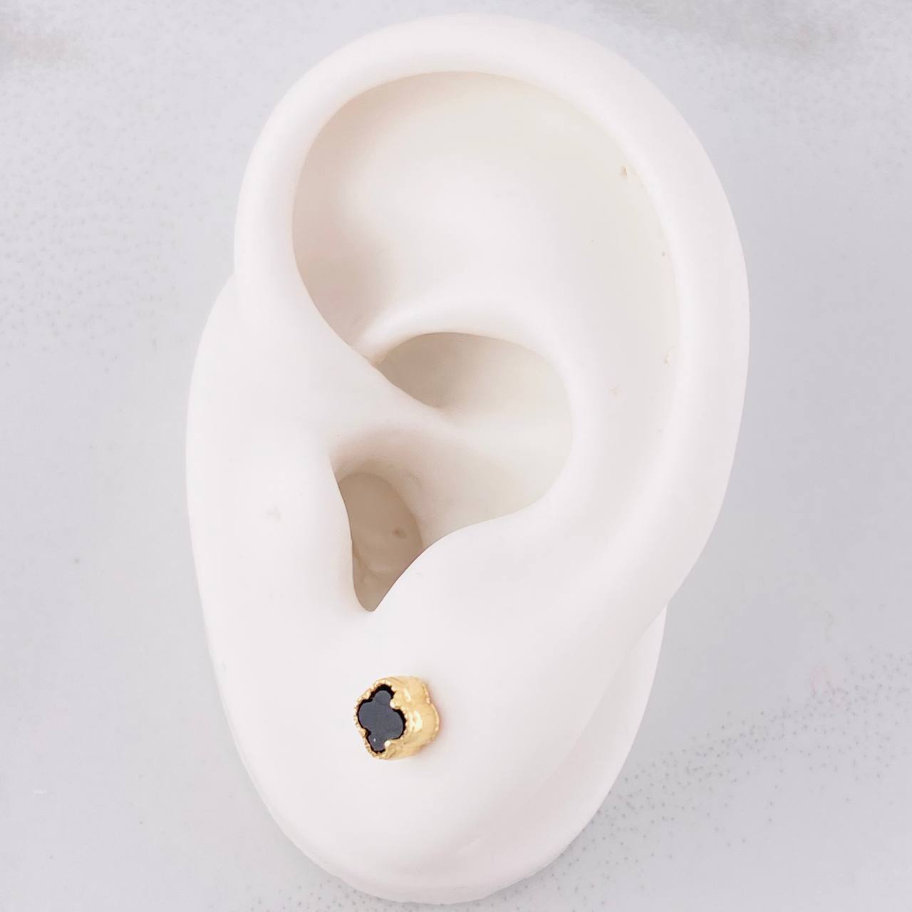 Topos Trébol 1.3g / 4.8mm Oro Amarillo 18K