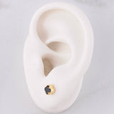 Topos Trébol 1.25g / 4.8mm Oro Amarillo 18K