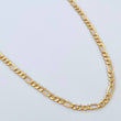 Cadena Figaro 6.25gr / 60.3cm / 3mm Oro Amarillo +0 18K &