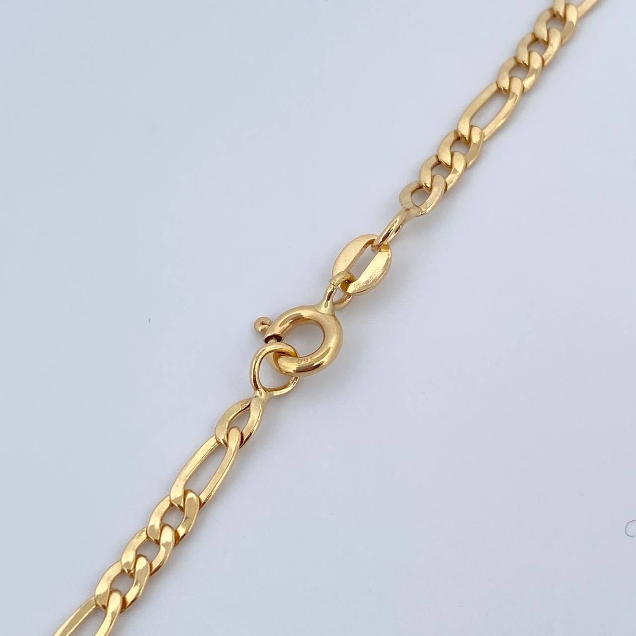 Cadena Figaro 4.05gr / 45.5cm / 2.7mm Oro Amarillo +0 18K &