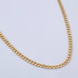 Cadena Cubana 4.1gr / 60.5cm / 2.3mm Oro Amarillo +0 18K &
