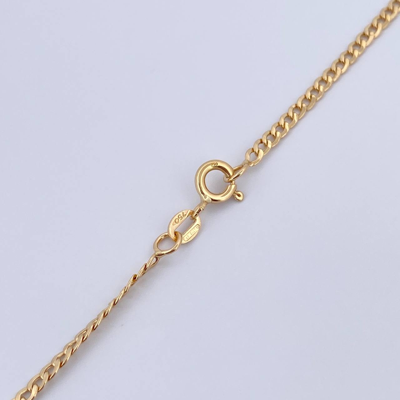 Cadena Cubana 4.1gr / 60.5cm / 2.3mm Oro Amarillo +0 18K &