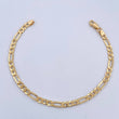 Pulso Figaro 3.6gr / 18.5cm / 3.7mm Oro Amarillo +0 18K &