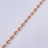 Pulso GC 3.95gr / 21.1cm / 4mm Diamantada Oro Rosa 18K $