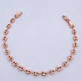 Pulso GC 3.95gr / 21.1cm / 4mm Diamantada Oro Rosa 18K $
