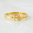 Anillo Fe 2.5gr / T6 / Oro Amarillo 18K *