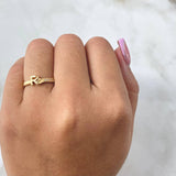Anillo Fe 2.5gr / T6 / Oro Amarillo 18K *