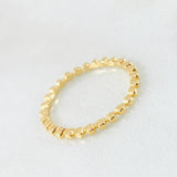 Anillo Esferas 1.25gr / T5 1/2 / Oro Amarillo 18K *
