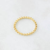Anillo Esferas 1.25gr / T5 1/2 / Oro Amarillo 18K *