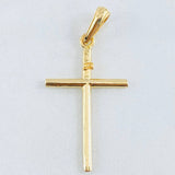 Dije Cruz 1.3gr / 3.6cm / Oro Amarillo 18K ©