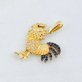Dije Gallo 2.1gr / 2.5cm / Oro Amarillo 18K