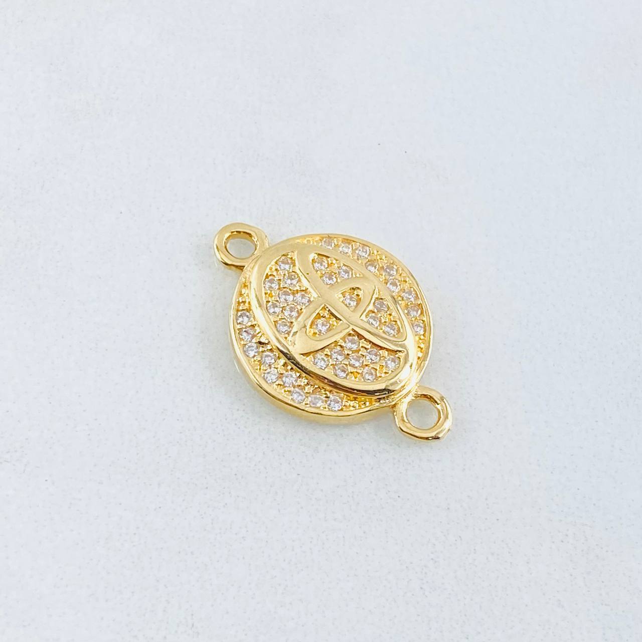 Herraje Marca Automovil 2.15gr / 2cm / Oro Amarillo 18K