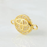 Herraje Marca Automovil 2.15gr / 2cm / Oro Amarillo 18K