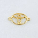 Herraje Marca Automovil 1gr / 2cm / Oro Amarillo 18K ©