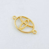 Herraje Marca Automovil 1gr / 2cm / Oro Amarillo 18K ©